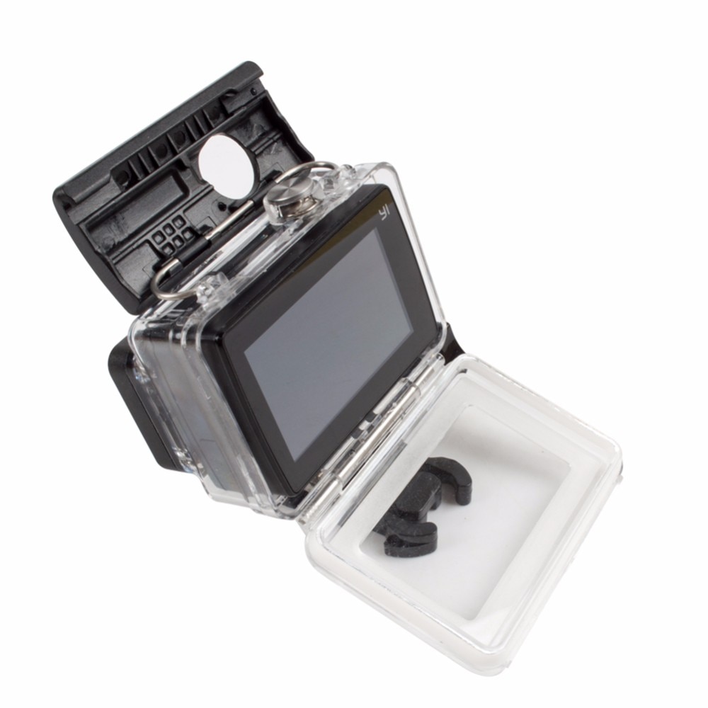 Tek per Xiaomi Yi 4k Accessori Touchable Impermeabile di Immersione Subacquea Custodia Toccare del portello per Xiaomi Yi 2 4k yi 4k più scoperta +