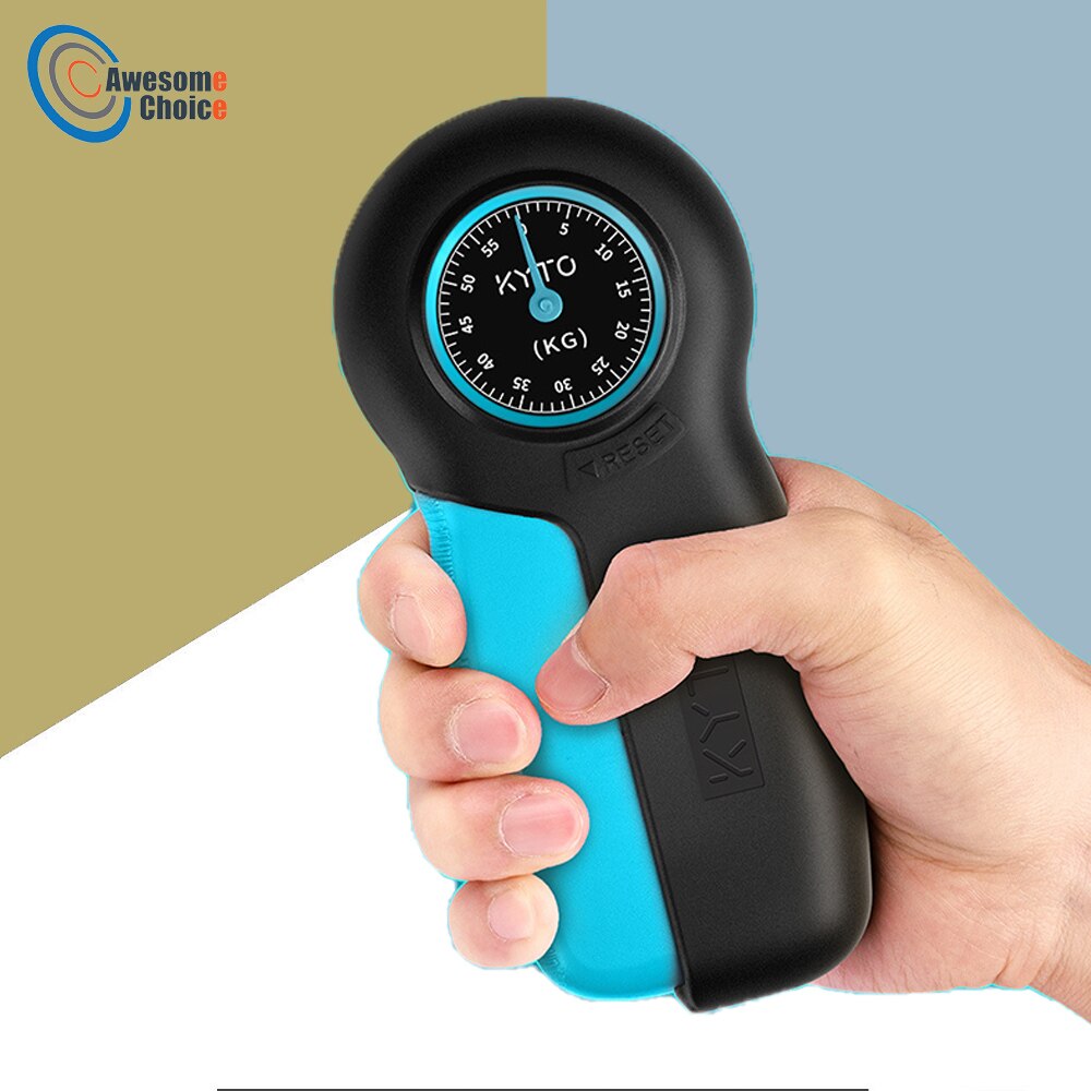 Hand Dynamometer Griff Energie Stärke Meter Hand Gewalt Energie Prüfung 121lbs / 55kg Hand Griff Strengthener