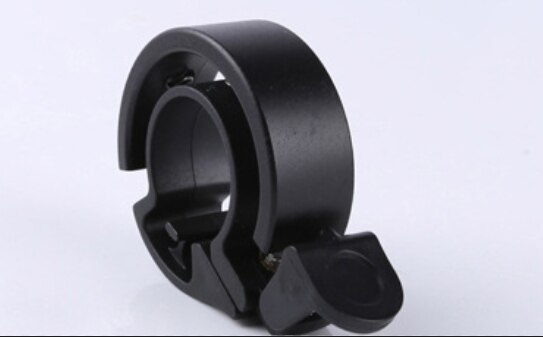 Bel Sepeda Cycling Invisible Road Mountain Bike Horns Accessories And Equipment Q Aluminum Alloy Bicycle Bells: BLACK