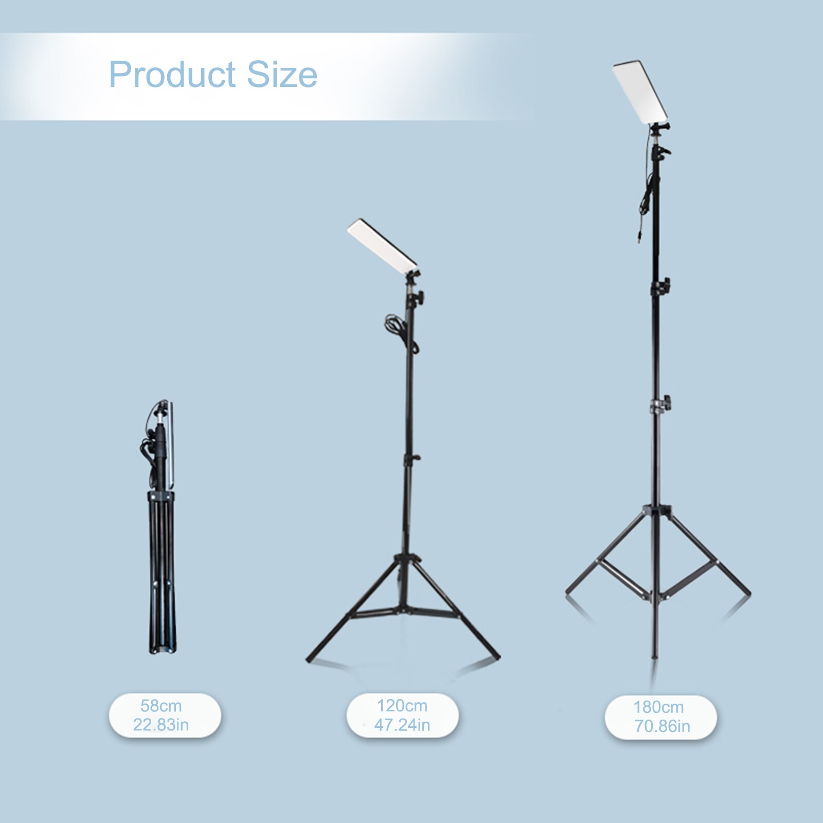 Outdoor Sports LED Work Light Outdoor Work Light With Bracket Black 5V With Tripod Outdoor Lighting 18W 5V 1.5A Mountain Camping