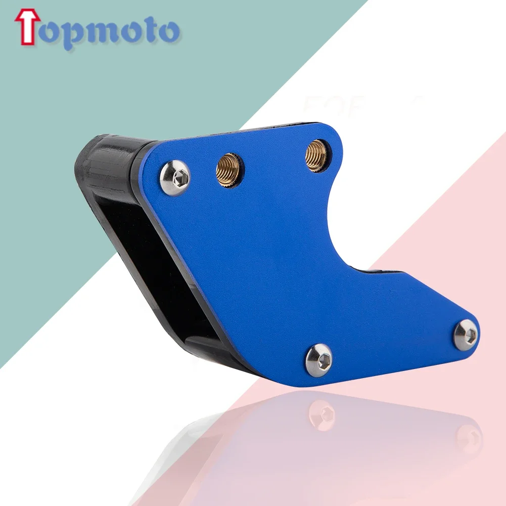 Motorcycle CNC Chain Guard Gids Voor IRBIS BSE KAYO SSR TTR XR CRF KLX 50 70 90 110 125 140 150 160 cc Dirt Pit Bike Scooter: Zilver