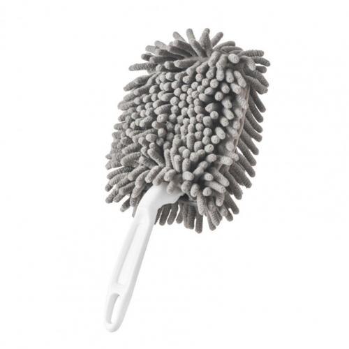 Dust Cleaner Eco-friendly Anti-scratch Plastic Washable Cleaning Duster Tool for Home Household Office Household Cleaning: Grey