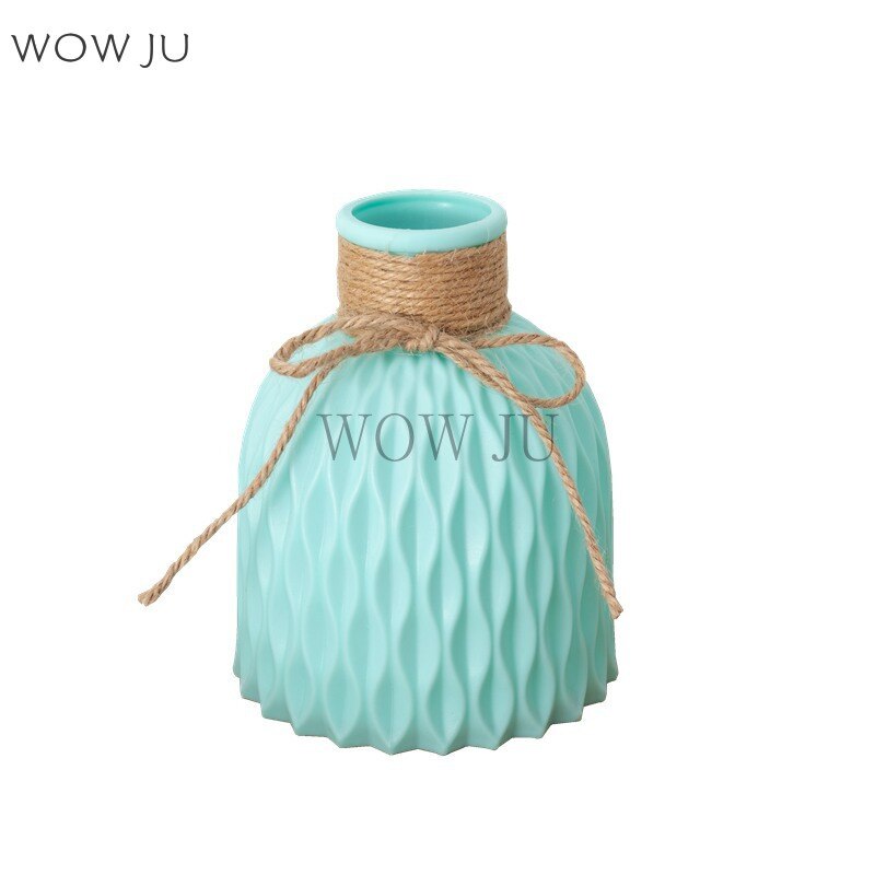 Plastic Vazen Woondecoratie Anti-Keramische Vazen Europese Bruiloft Moderne Decoraties Onbreekbaar Creatieve Eenvoud
