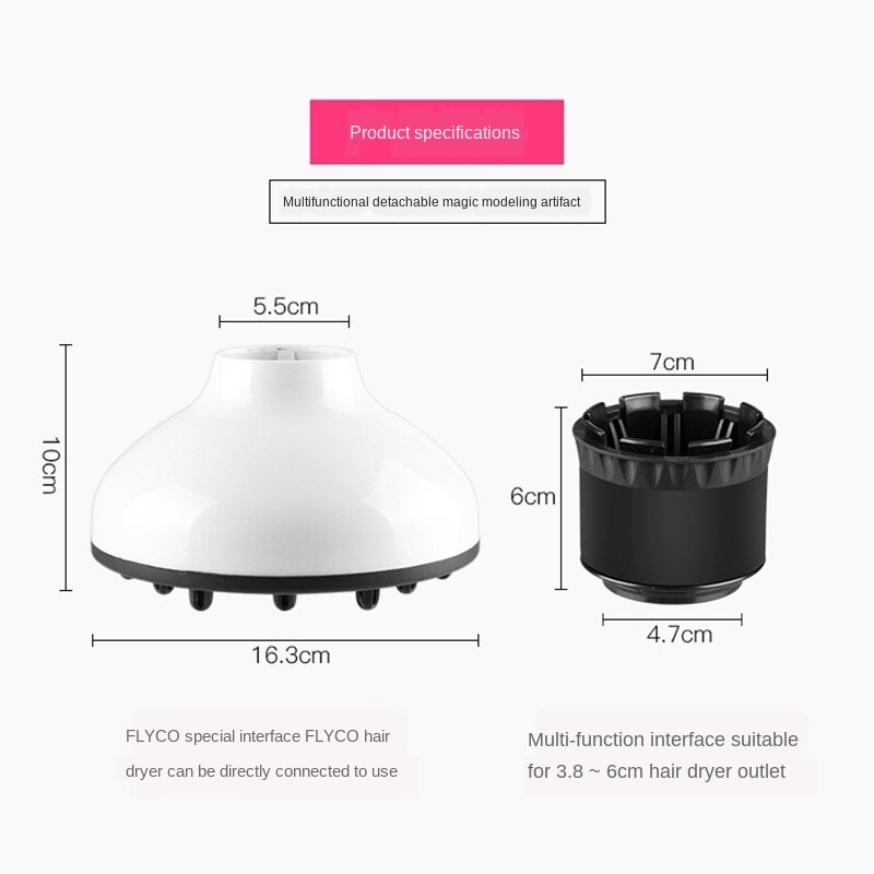 Salon Hair Dryer Curl Diffuser Wind Curly hair artifact Universal Hair Tool Diffuser DIY drying hood