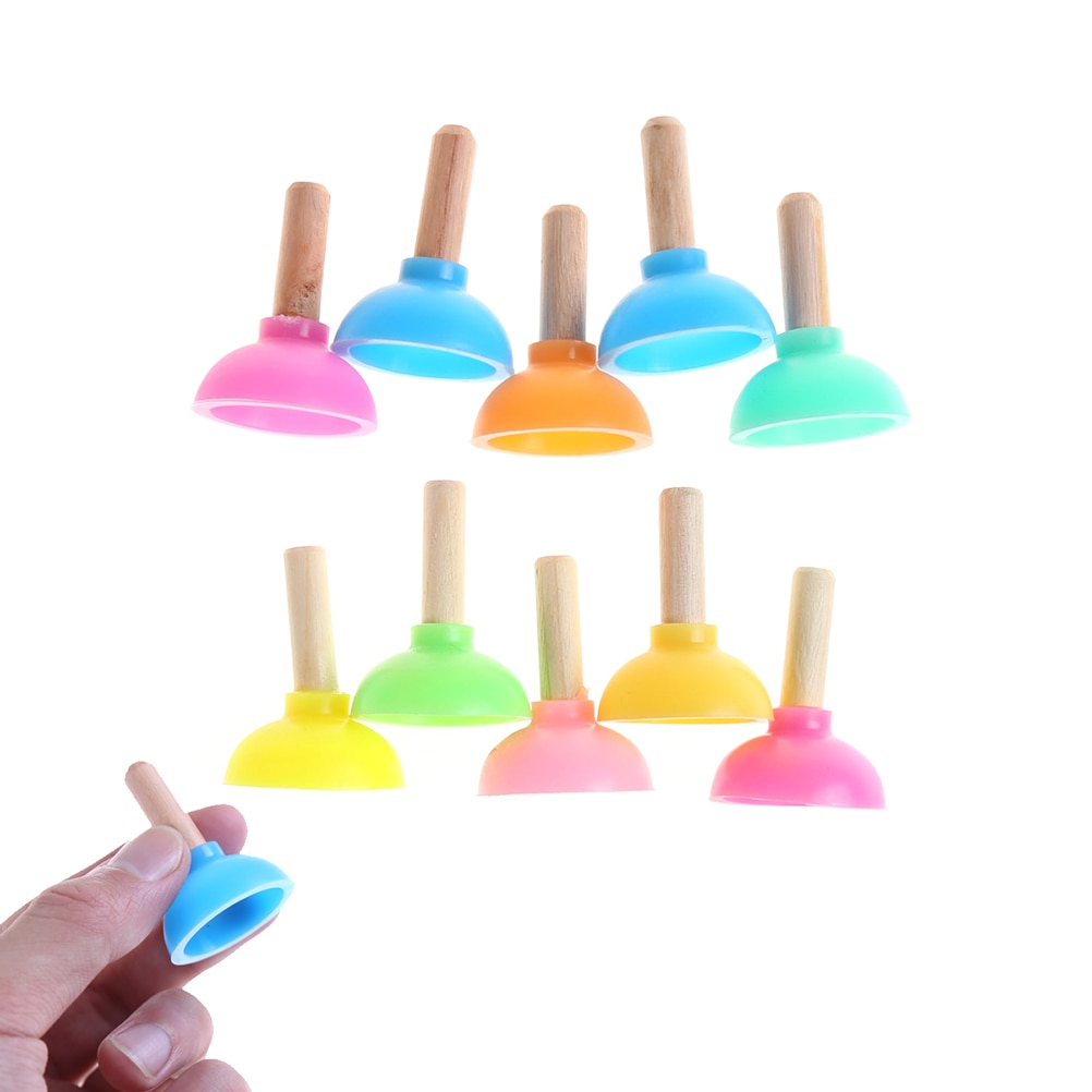 Tiny Plunger inspired looking for playing CARDS magic tricks close-up street mentalism magic tricks toys