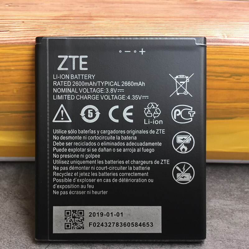 Original 2660mAh Battery For ZTE Blade A5 Smart Mobile Phone Batteries