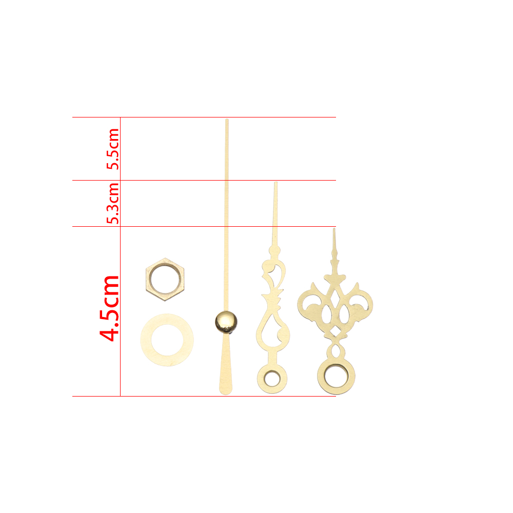 1 Set Stille Scannen Uurwerk Handmatige Diy Handwerk Beweging Bel Accessoires Wandklok Beweging Home Decor