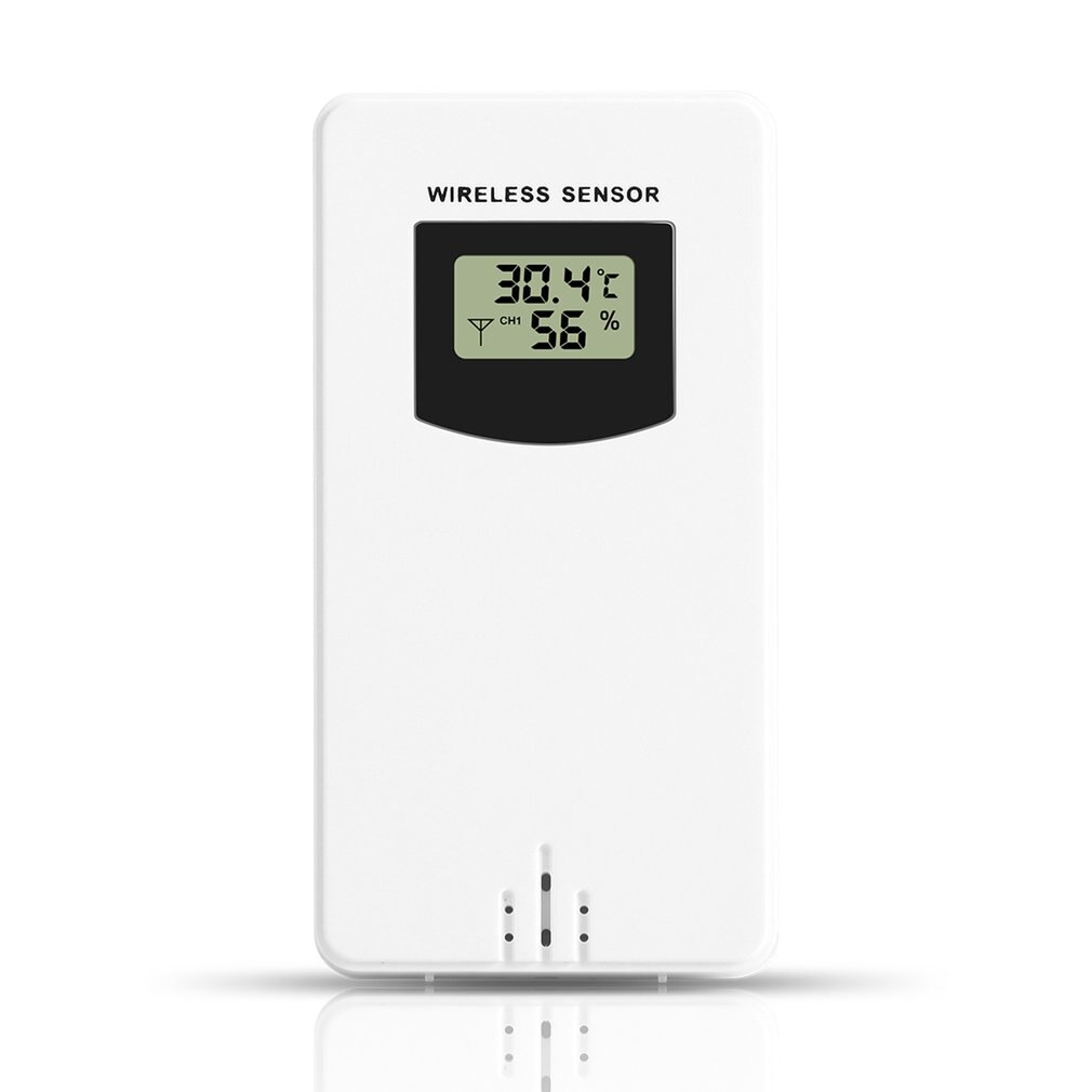 FJ3352 Weather Station With Barometer Forecast Temperature Humidity Wireless Outdoor Sensor Alarm and Snooze Digital Clock