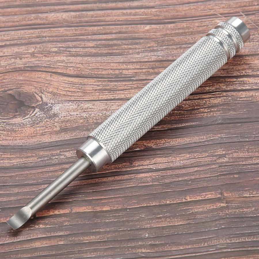 Stalen Horloge Case Opener Opening Pry Knife Batterij Vervangen Reparatie Tool Uk