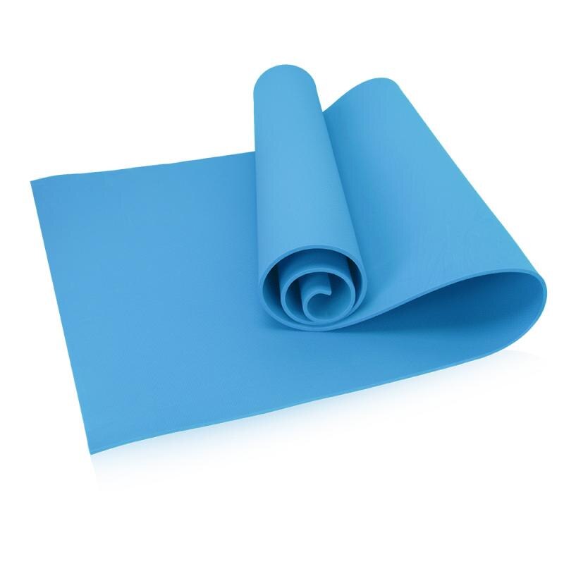 Alfombra para gimnasio y Yoga, alfombra gruesa de 10MM para Fitness, Pilates, entrenamiento, gimnasia para principiantes