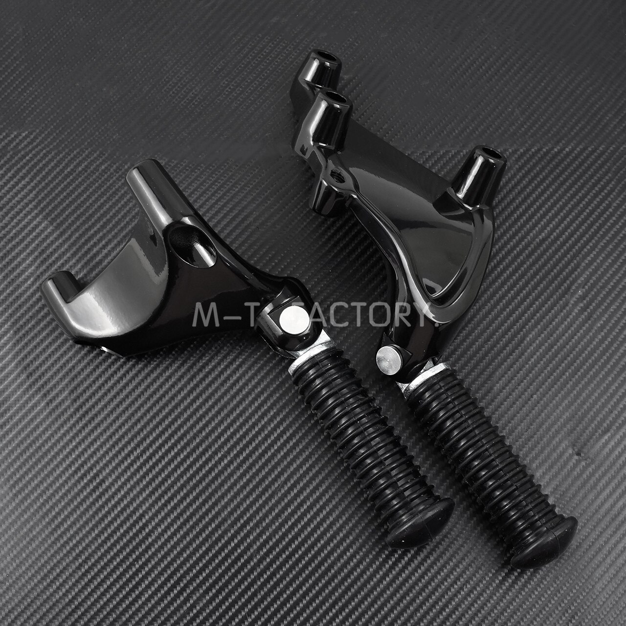 Rear Foot Rests Pegs Pedal Back Passenger Footpeg Assembly w/ Mounting Kit For Harley Sportster XL 883 1200 883C 883L