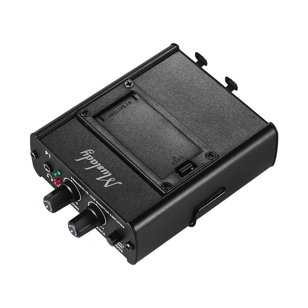 Portable In-Ear Monitor Amplifier - Headphone Amp With XLR/6.35mm Input For Musicians & Performers