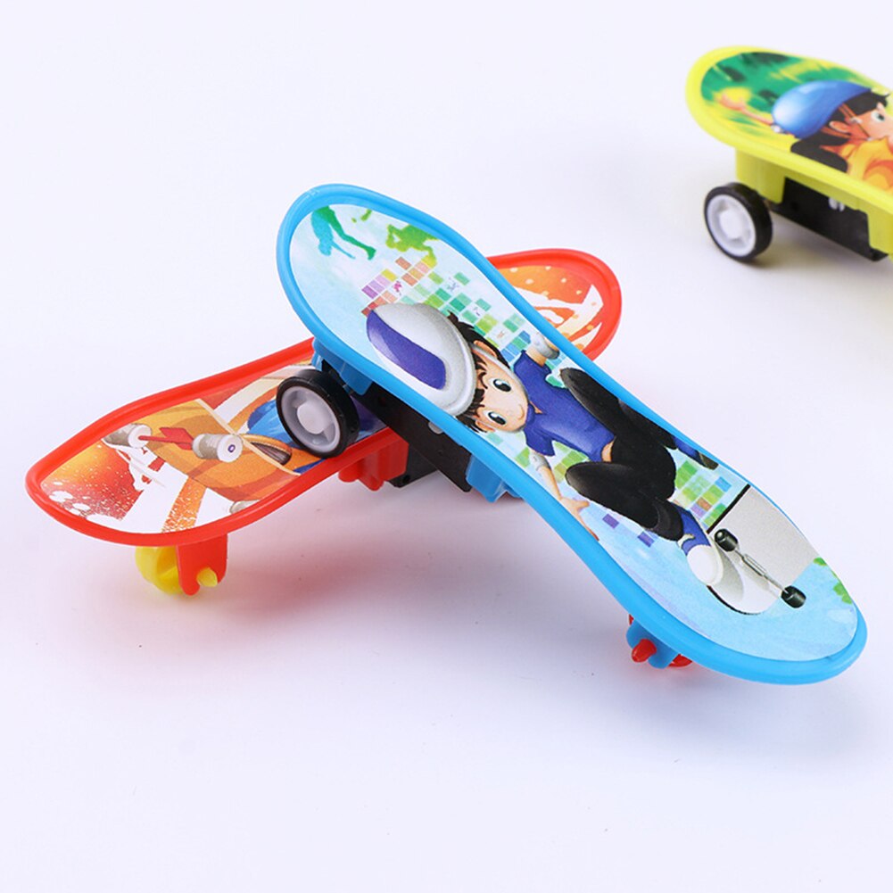 Professionele Plastic Stand Toets Skateboard Mini Vinger Boards Skate Truck Vinger Skateboard Voor Kind Speelgoed