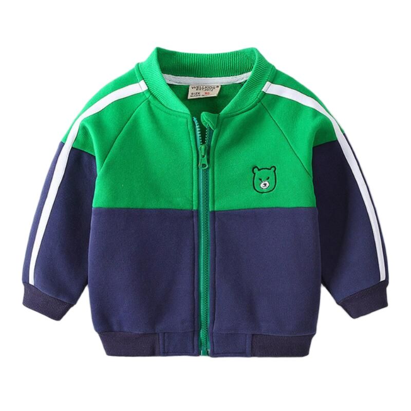 Moda primavera autunno bambini ragazzi giacche da Baseball cartone animato Casual cerniera cappotto antivento 2-6 anni ragazze capispalla abbigliamento per bambini