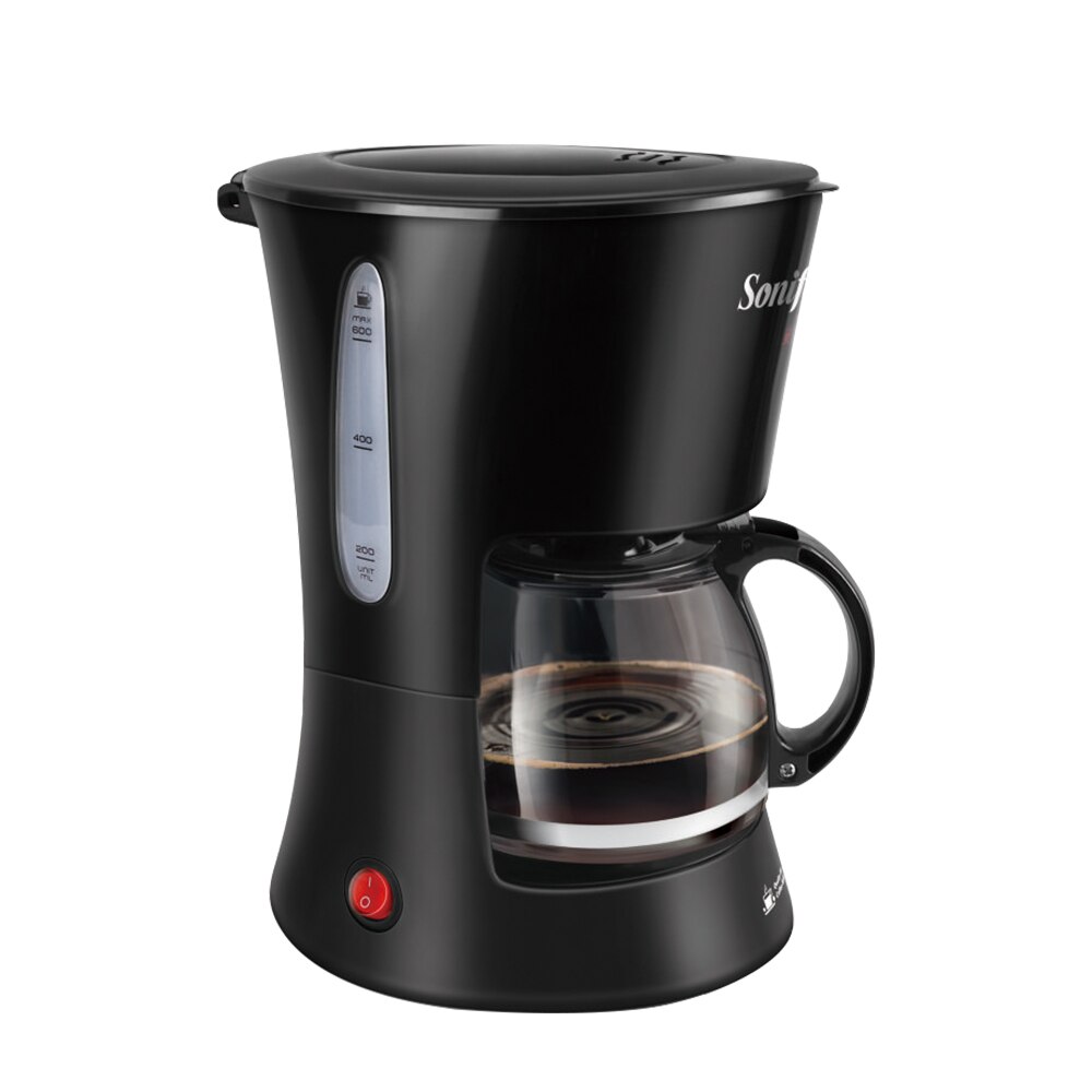 Elektrisk dryp kaffemaskine 800w husholdnings kaffemaskine 15 kop te kaffekande mælk kaffemaskine til 220v sonifer: Sf3533 / Eu