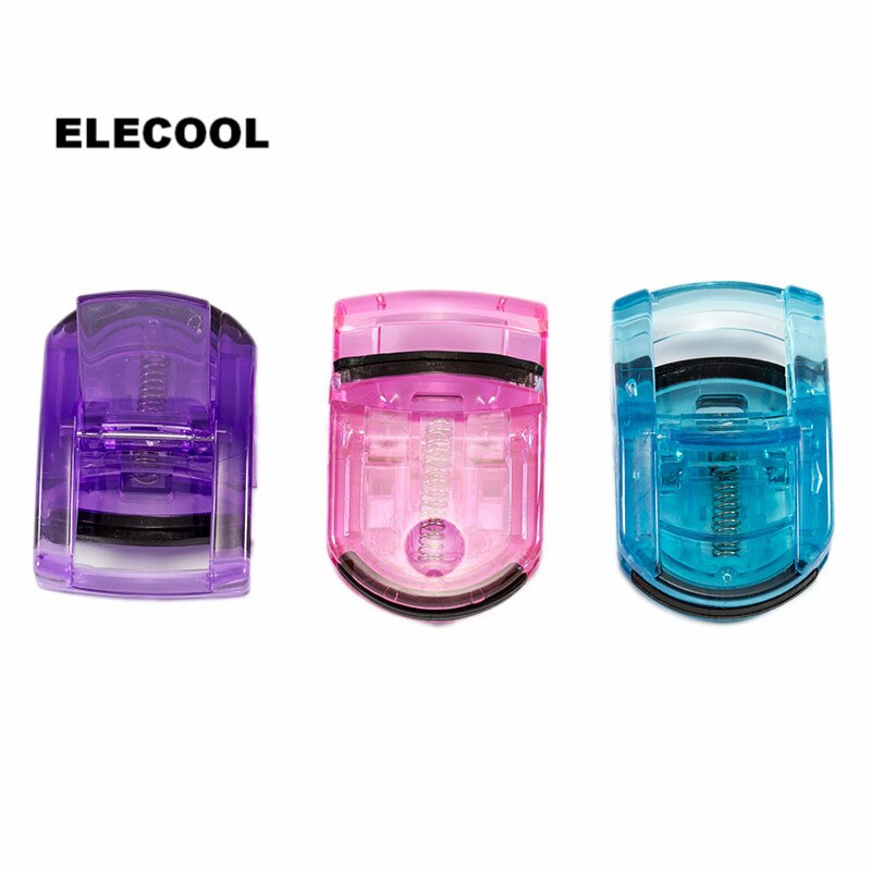 Elecool 3 kleuren mini wimperkruller draagbare wimperkruller clip cosmetische make-up tool accessoires wimpertools