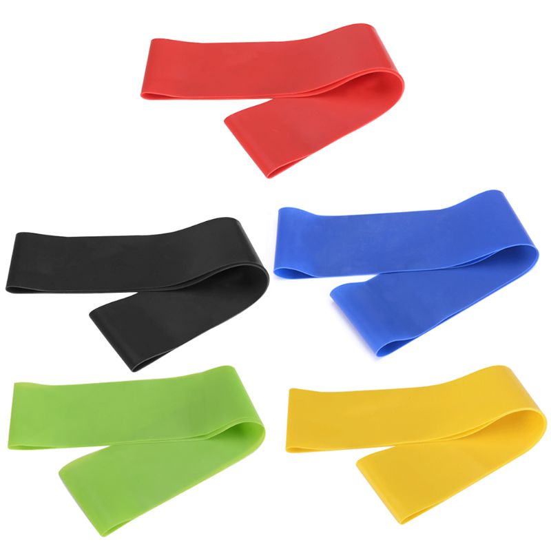 Ben røv latex modstandsbånd træning fitness yoga stretching loops home gym