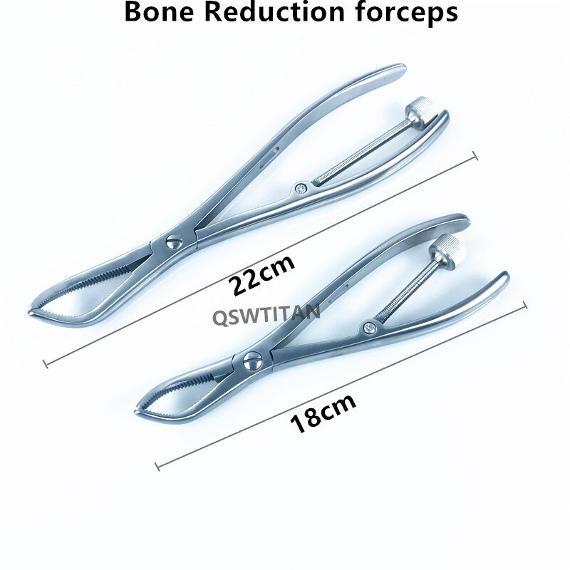 1pc knoglereduktionstænger savtakket kæber øvre / nedre veterinære ortopædiske instrumenter