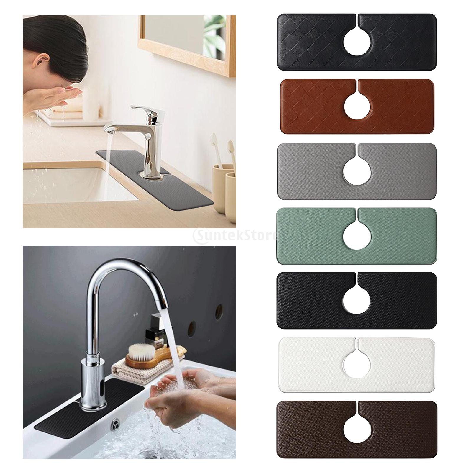 Keukenkraan Absorberende Mat Verdikking Kraan Absorberende Pad Wastafel Absorberende Pad Voor Keuken Aanrecht 7 Kleuren