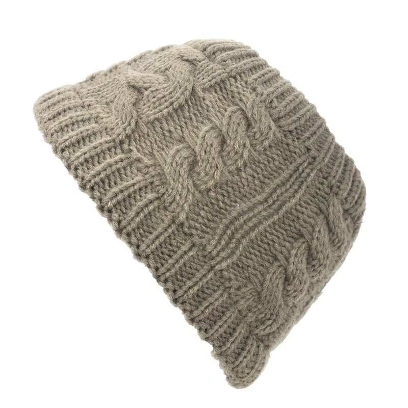 Vrouwen Warm Winter Sneeuw Hoed Muts Geen Top Wol Hoed