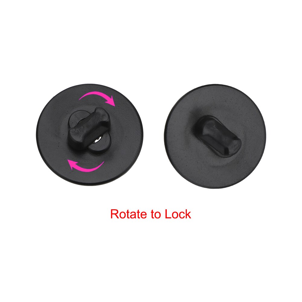 FORAUTO 4 Piece/Set Car Floor Mat Clips Auto Carpet Fixing Grips Clamps Auto Fastener Anti-Slip Holders Mat Buckle Universal