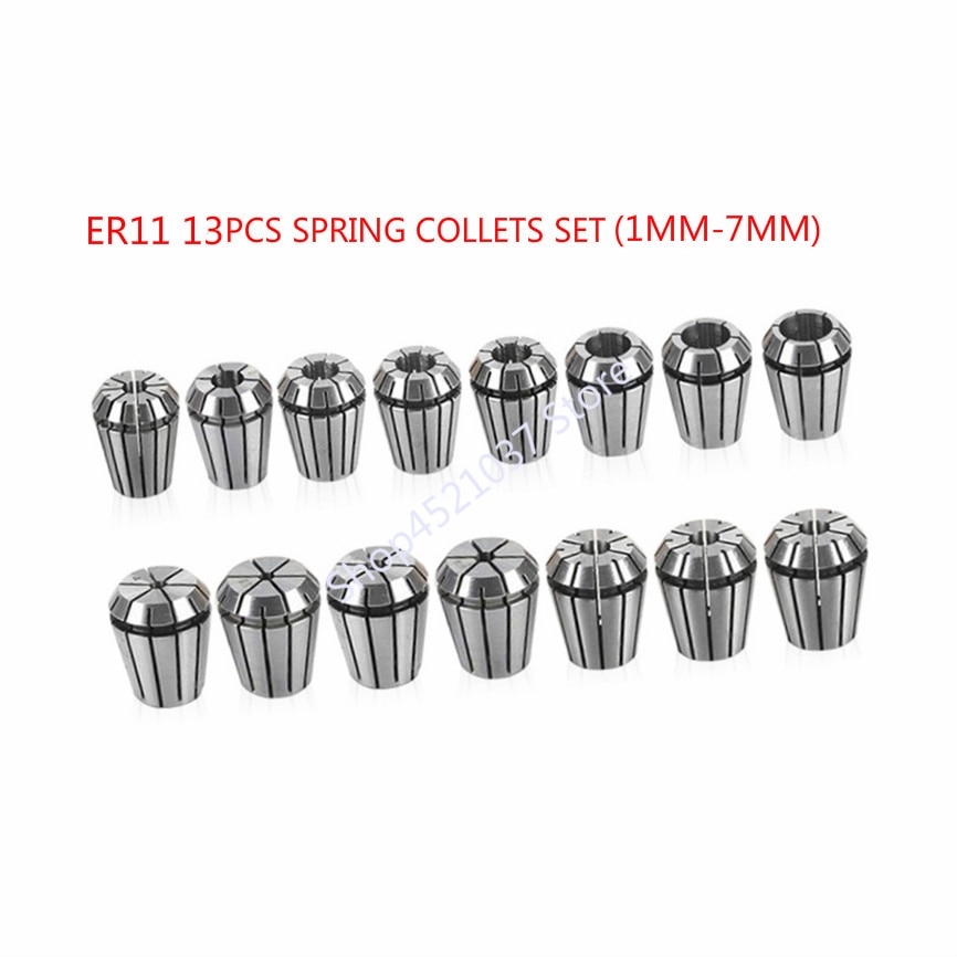 1 Millimetri-7 Mm ER11 Pinza Mandrino Strumento Bit Supporto di Primavera Collet per Macchina per Incidere di Cnc di Fresatura Tornio Strumento spindel Staffa Del Motore