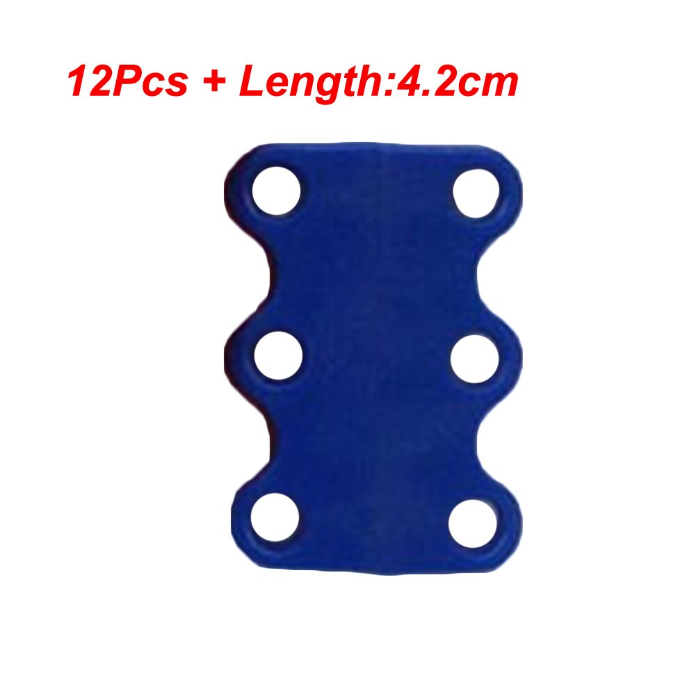 Lacets magnétiques 6 couleurs, 1 paire, pour chaussures, fermeture paresseuse: blue L