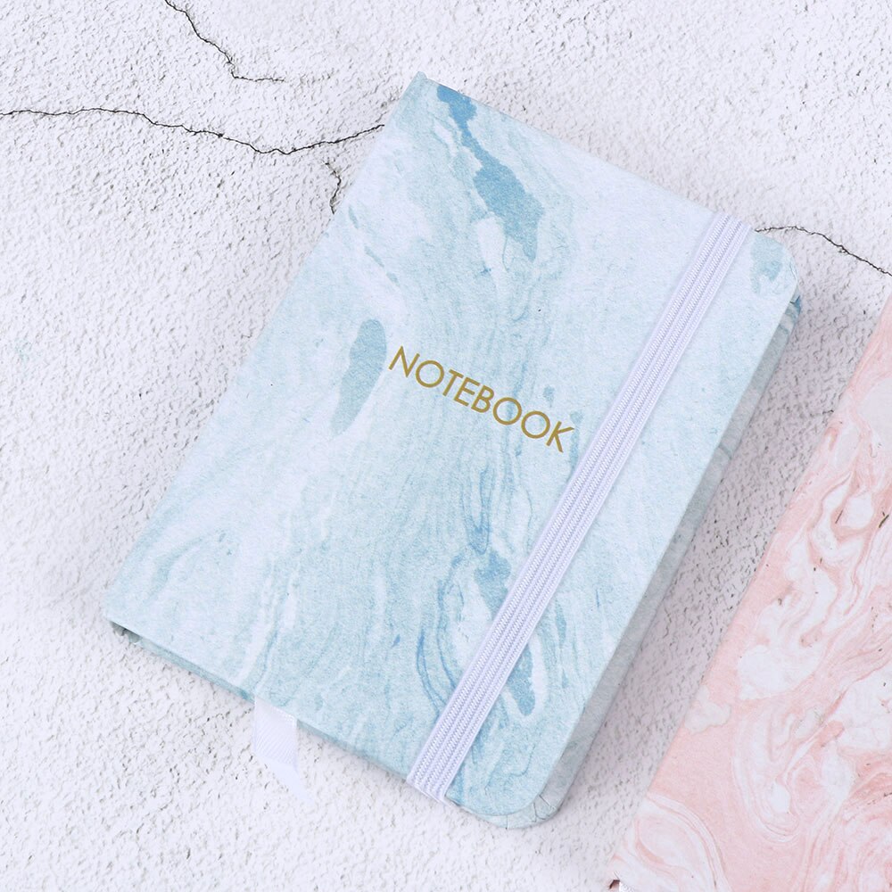 Briefpapier Marmer Ontwerpen Notebook Hard Cover A7 Notepad Dagboek Planner School Levert Draagbare