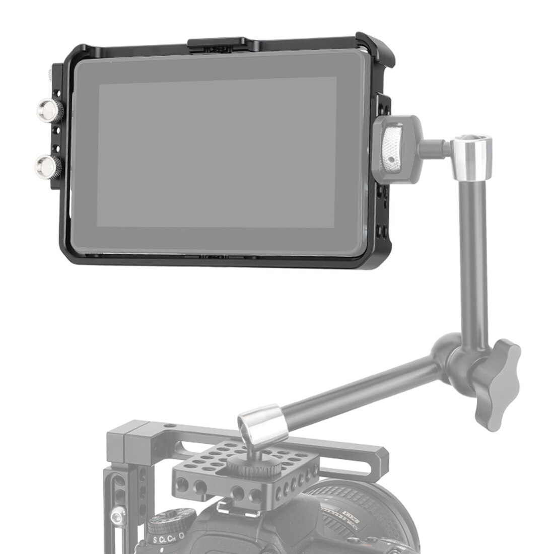 5/5.5/6/7 Inch Monitor Nauwsluitend Kooi Armor Beugel Beschermende Frame Voor Feelworld LUT7 7S/Lut 6 6S / F6 Plus/F5/F5 Pro