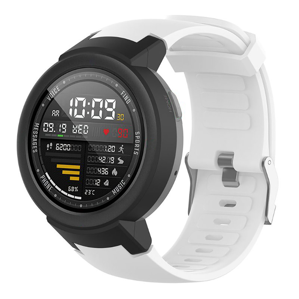 Cinturino di ricambio per cinturino sportivo in Silicone per Huami Amazfit Verge Youth Watch bracciale a sgancio rapido accessori SmartWatch: WH