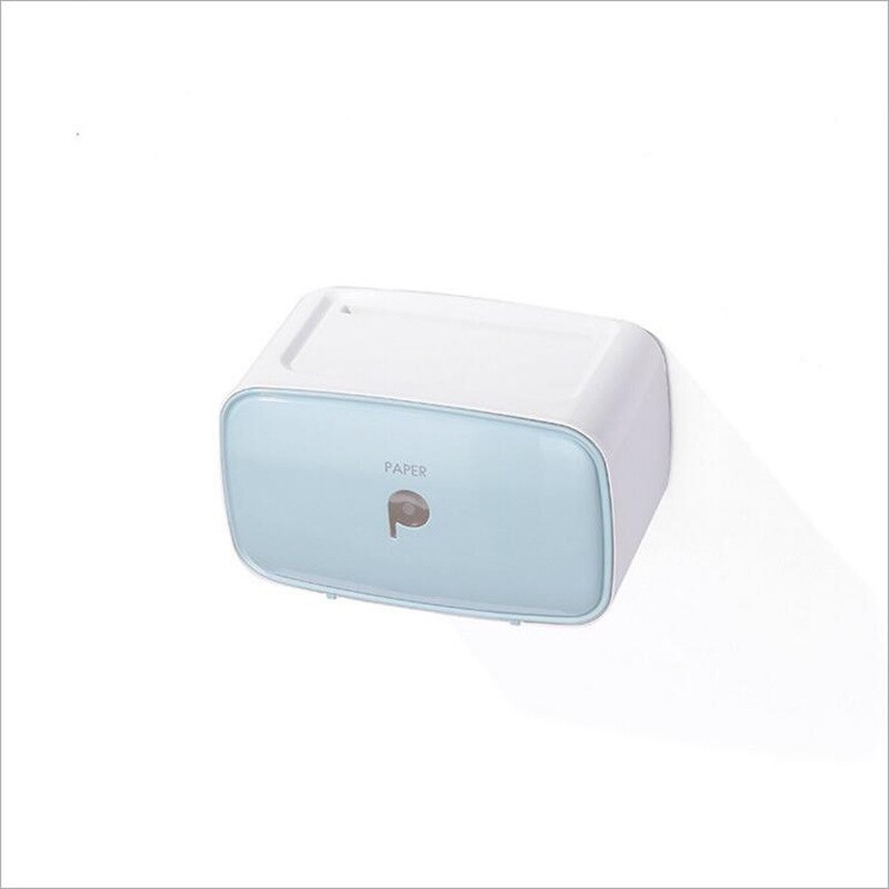 Wc-papier dispenser ...: Blauw