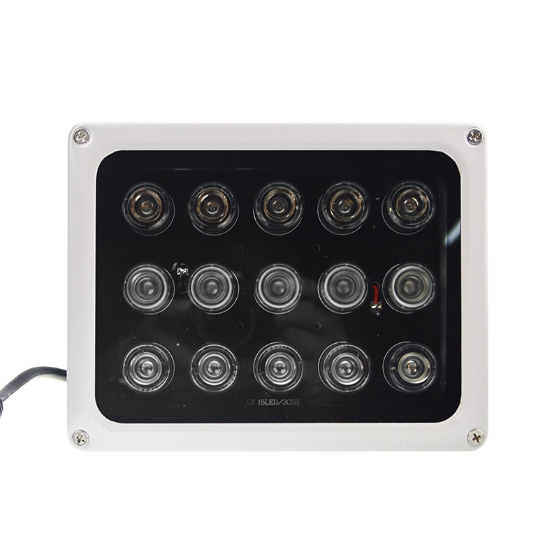 DC 12V 15 Leds IR Illuminators IR Infrared Light LED CCTV Camera Night-vision IR Fill Light for CCTV Security Camera