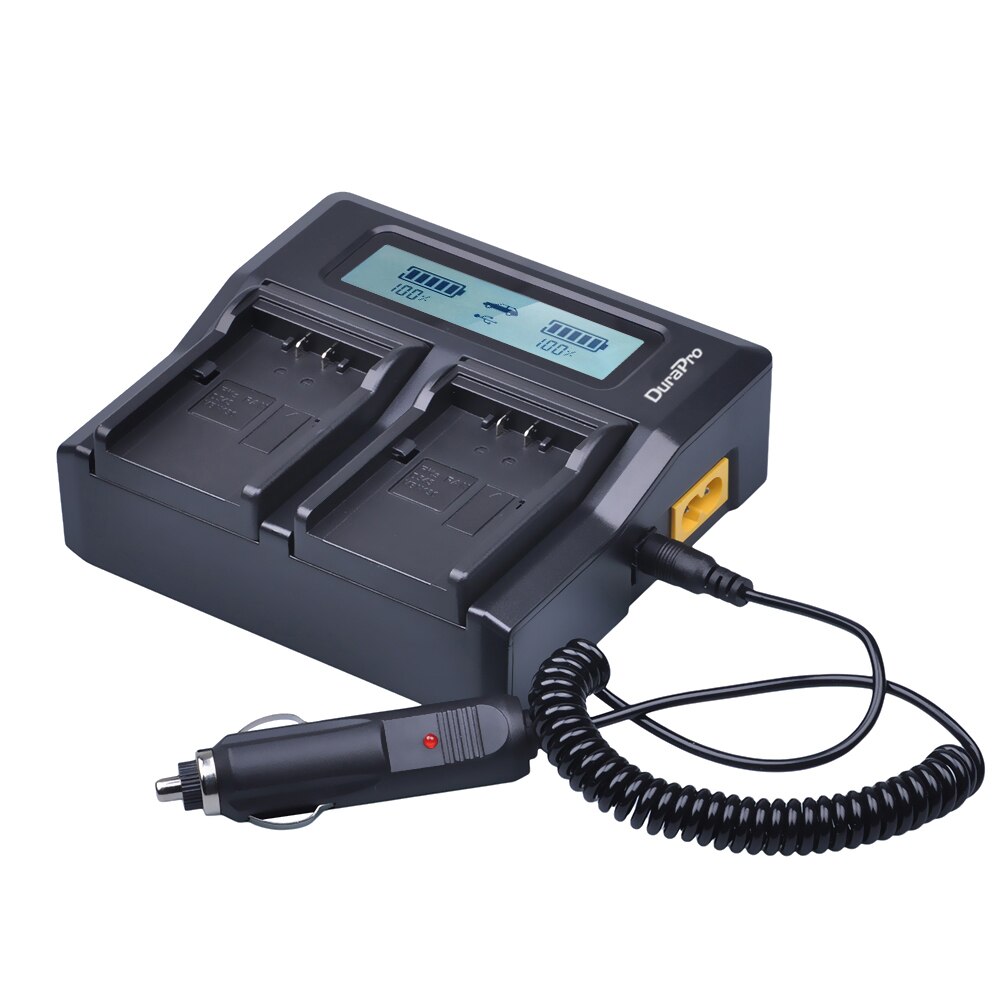 1PC LCD Dual Schnell Ladegerät Universal- für CGR-D54 CGA-D54S VW-VBN130 VBN260 VBN390 VW-VBD58 VBD78 AG-DVC30 DVX100A Batterie