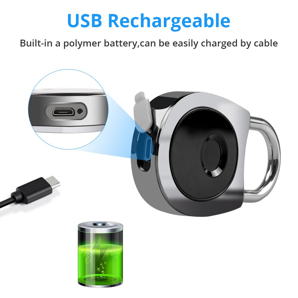 Usb Smart Oplaadbare Keyless Vingerafdruk Deurslot Waterdicht Anti-Diefstal Draagbare Fechadura Digitale Lock Voor Deur Bagage