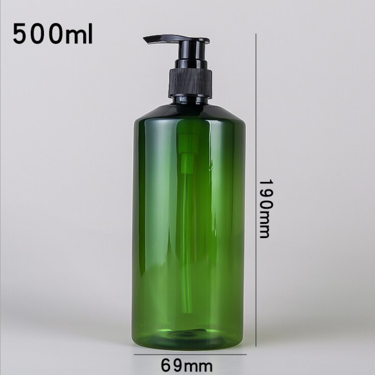 100/150/200/500ml Green Soap Dispenser Bottles Portable Hand Sanitizer Shampoo Lotion Storage Container Bathroom Sub-bottle: G