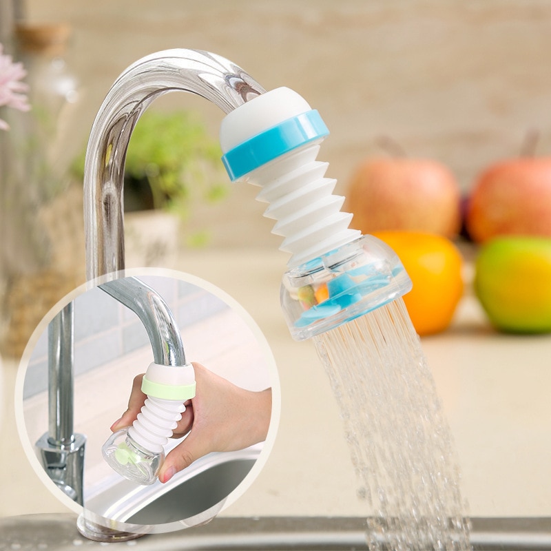 draaibaar badkamer keuken accessoires waterbesparende kraan filter kraan extender expanderbaby hand wassen.