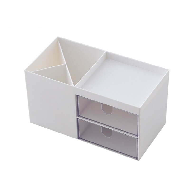 Grande capacidade caixa de armazenamento cosméticos maquiagem gaveta organizador jóias unha polonês maquiagem recipiente desktop sundries caixa de armazenamento