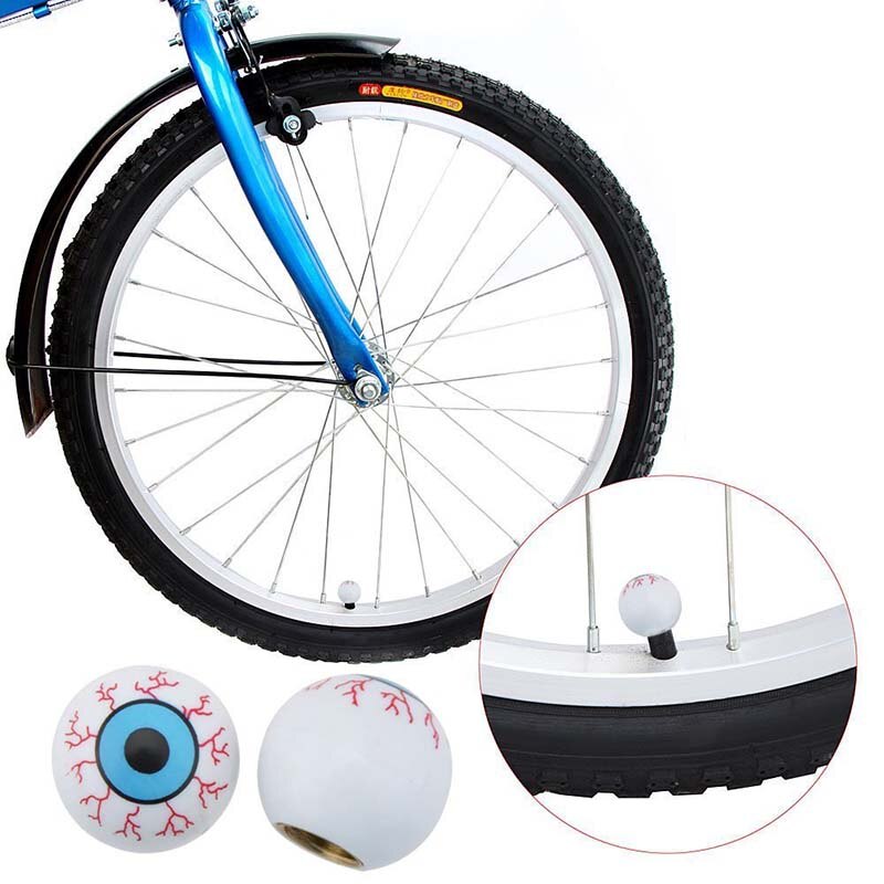 2 stk smil ansigt kuglehjul ventilhætter låg / ventilhætter / hjulventil / dæk til bilmotorer cykel