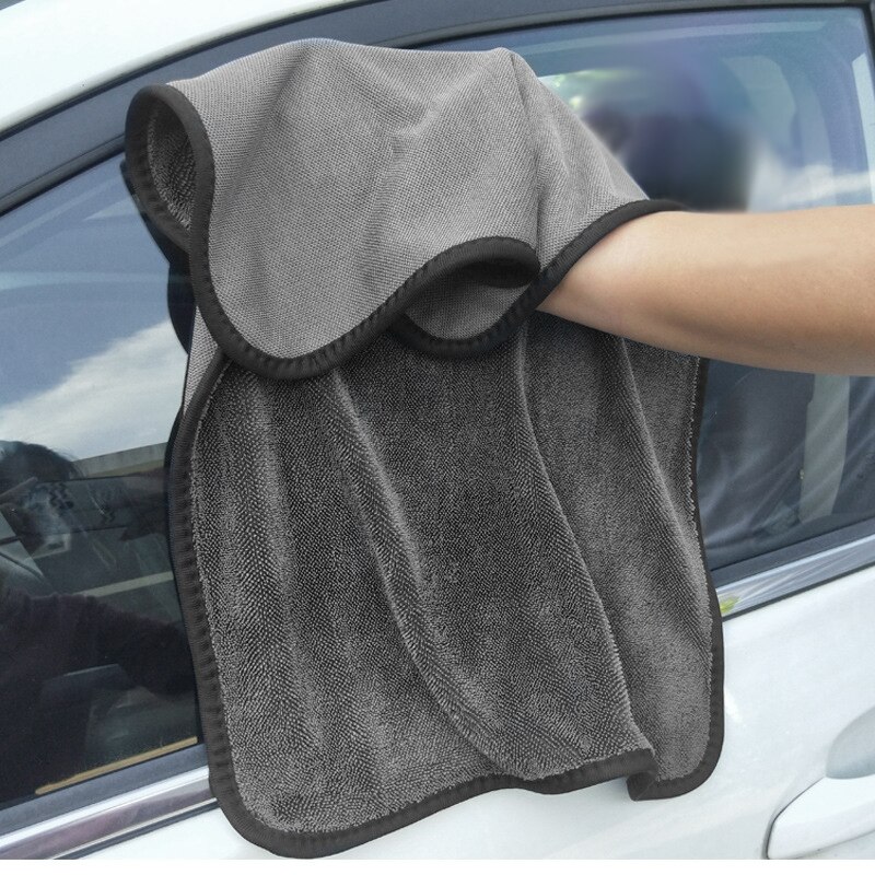 6pcs Microfiber Towels Car Washing Towel Microfiber 600GSM Auto Extra Soft Rag Car Care Cleaning Drying Cloth Grade