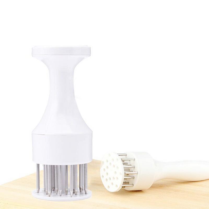 1pcs Steak Naald Klop Vlees Hamer Kip Steak Tool Barbecue Vleesvermalser Tool Rvs Vleesvermalser Naald