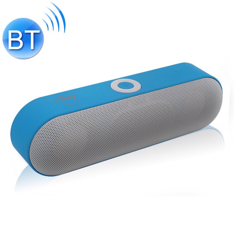 Mini Bluetooth Speaker Portable Wireless Speaker Sound System 3D Stereo Music Surround Support TF AUX USB NBY18 for Smartphones: Sky blue
