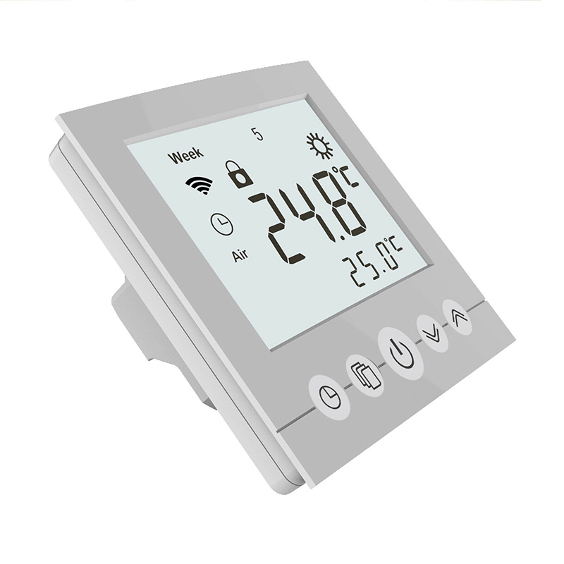 LCD Digital Thermostat Room Temperature Controller Energy Saving Underfloor Heating Control System Temp Measuring Sensor