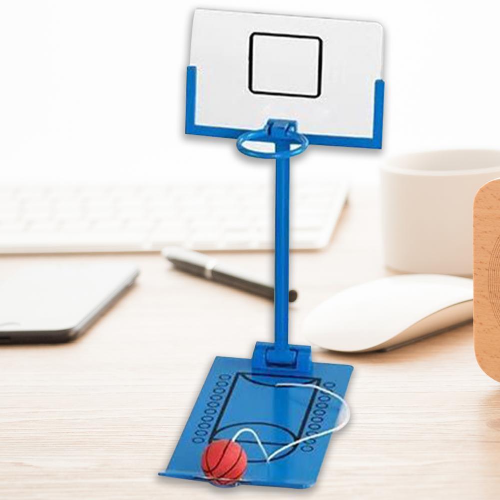 Przydatna składana zabawka robić koszykówki lekki stół robić koszykówki stabilny relaks emocja mini koszykówka obręcz strzelanie stojak zabawka