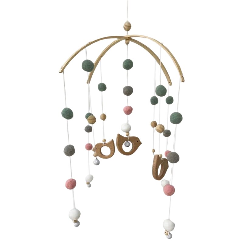 Baby Rammelaar Mobiele Wieg Speelgoed Bed Opknoping Pasgeboren Wind Bell Kinderkamer Decoratie N1HB: 8