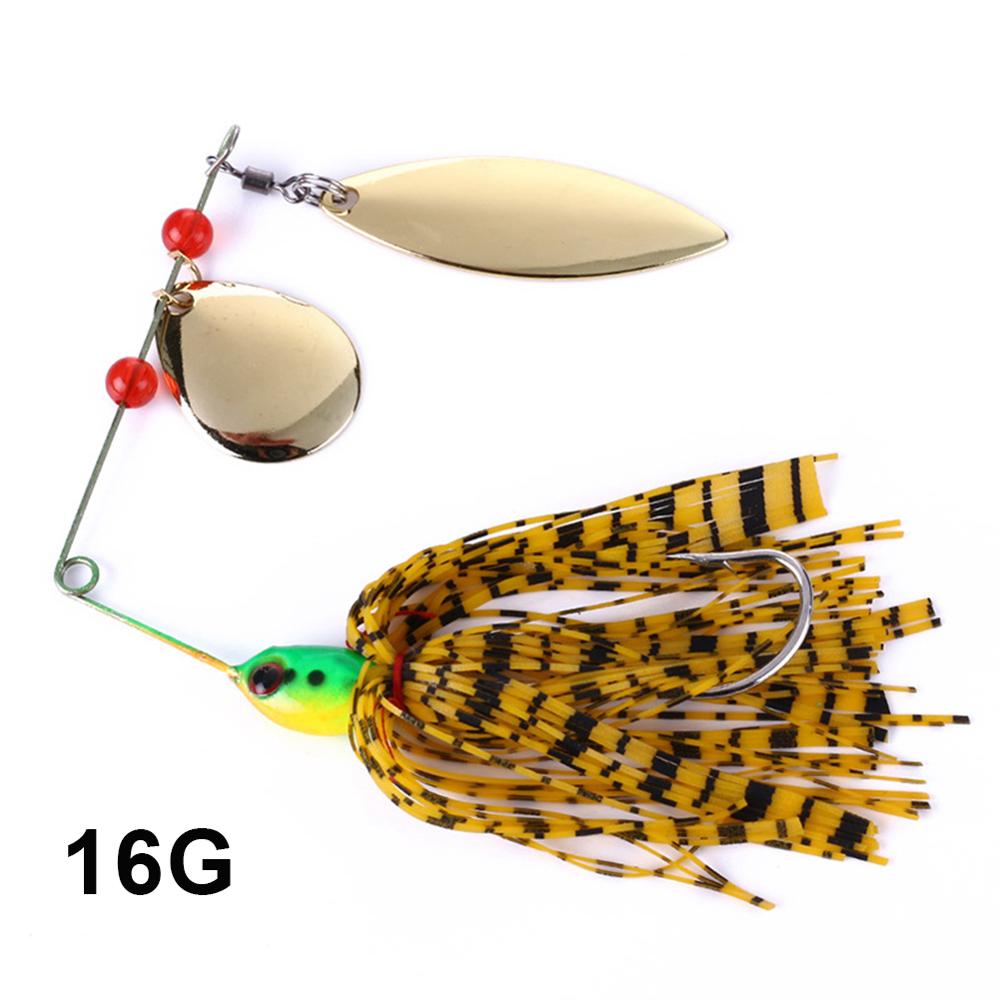 5pcs Spinner Bait Metal Lure Hard Fishing Lure Spinner Lure Spinnerbait Pike Swivel Fish Tackle Wobbler Fishing Accessories