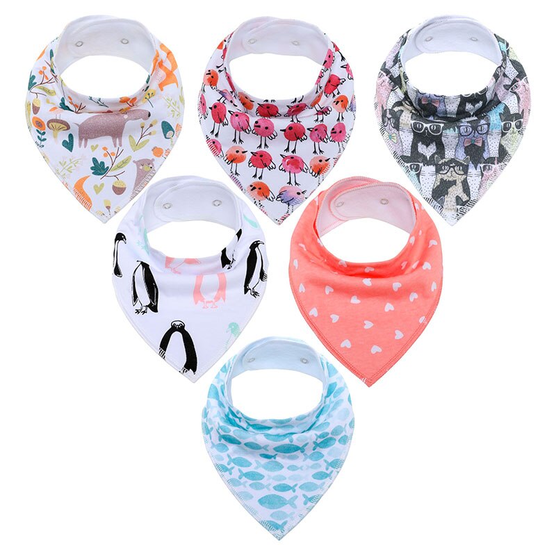 100% organische Baumwolle Baby Lätzchen Neugeborenen Baby Bandana Lätzchen Für Zahnen & Fütterung Unisex Lätzchen Sets Für Mädchen & Jungen