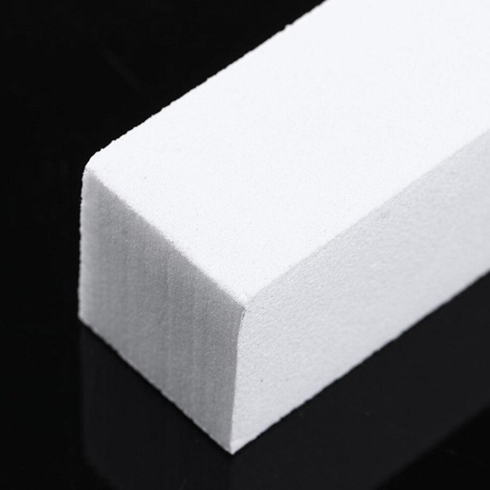 10PCS White Nail Buffer Block 4 Way Sanding Block Files Sponge Nail File Nail Polisher Manicure Tool For Salon