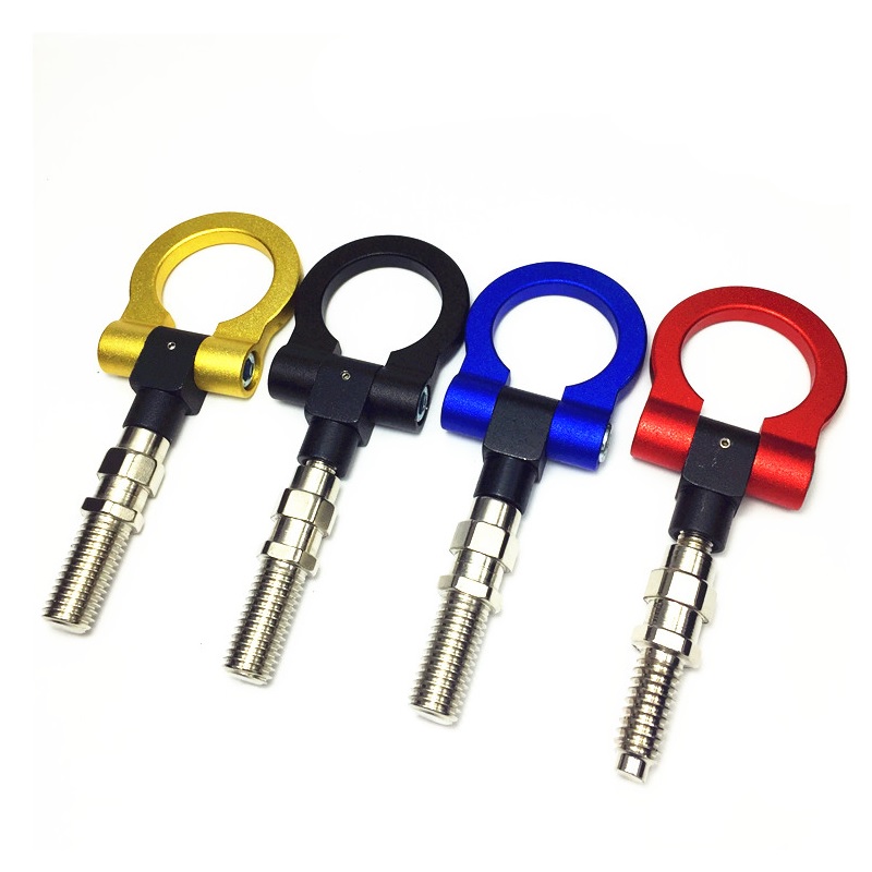 Towing Bars Aluminum Alloy Modified Front Bumper Universal Trailer Hook Round Trailer Pull Ring 2020NEW Accessories