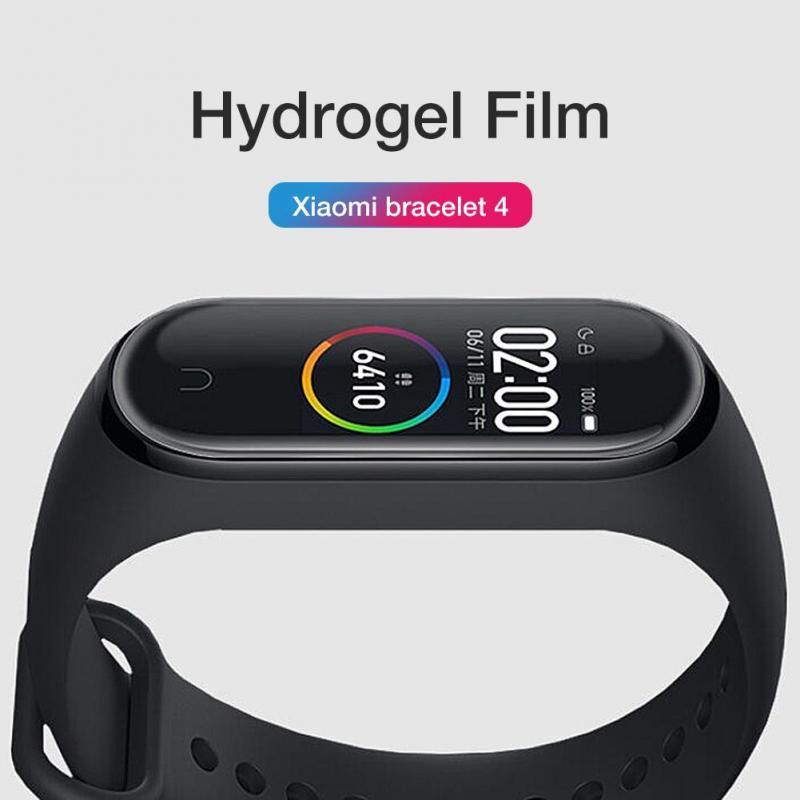 1/3/5 Uds 500D película de hidrogel suave para Xiaomi Mi Band 8 7 6 5 4 3 película protectora Xiaomi MiBand 8 7 6 5 pulsera inteligente no de vidrio