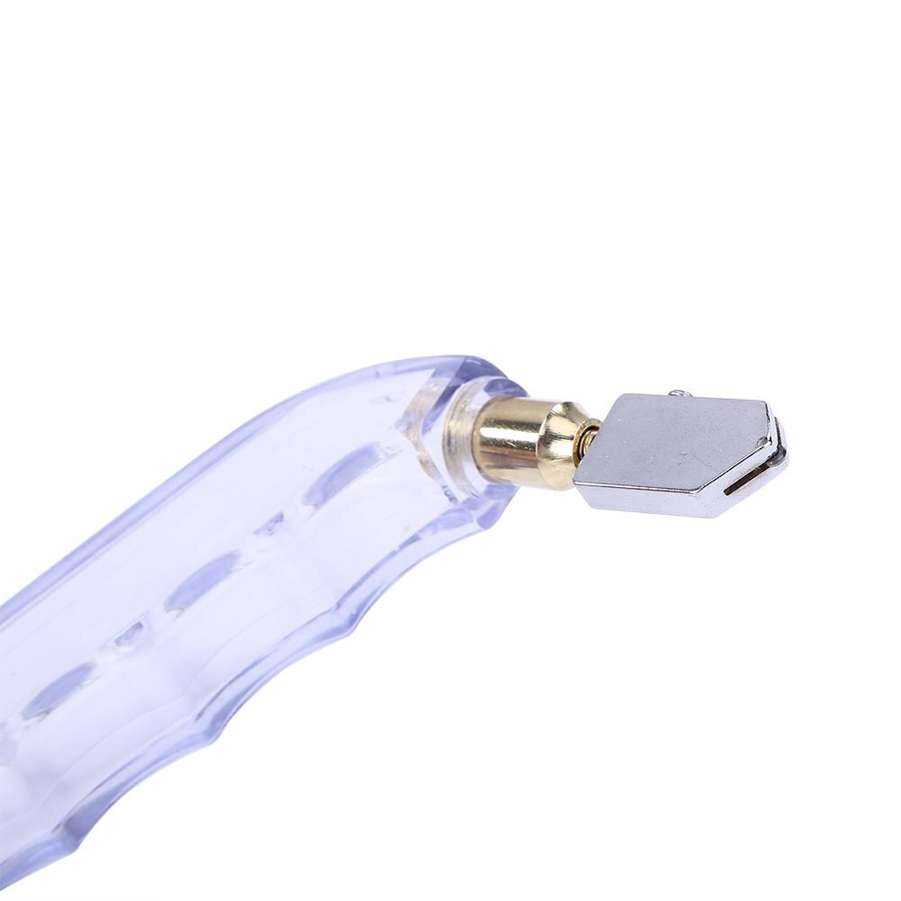 Handheld Glass Cutter High Simplicity Comfortable Tungsten Carbide Stained Tool for 1-15mm DIY Tile Mirror Craft Cutting